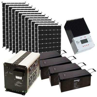 Автономная солнечная электростанция для дачи 5